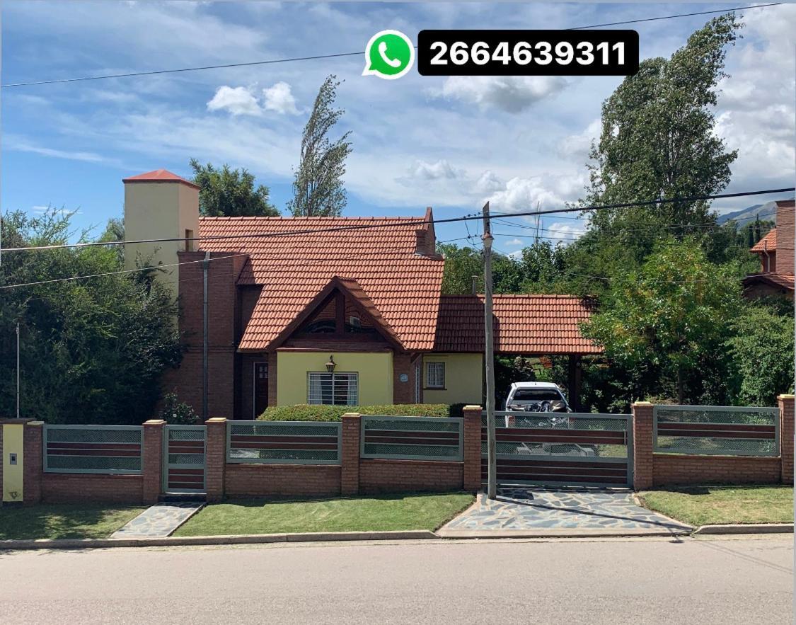 Chalet Individual Maiten 2 Villa de Merlo ภายนอก รูปภาพ